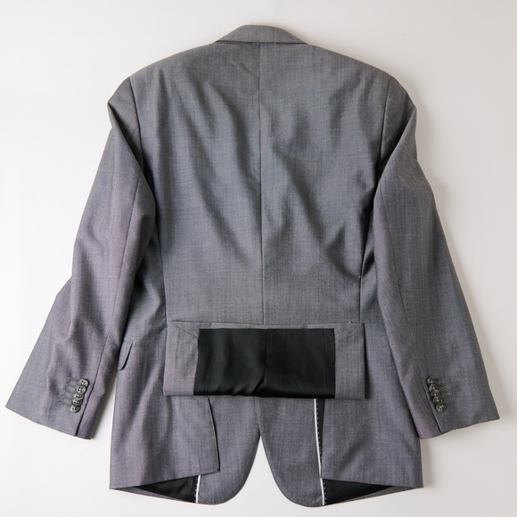 Ben Sherman Blazer Mens 38S Tailored Two Button Sport Coat Suit Jacket Modern - Picture 9 of 12